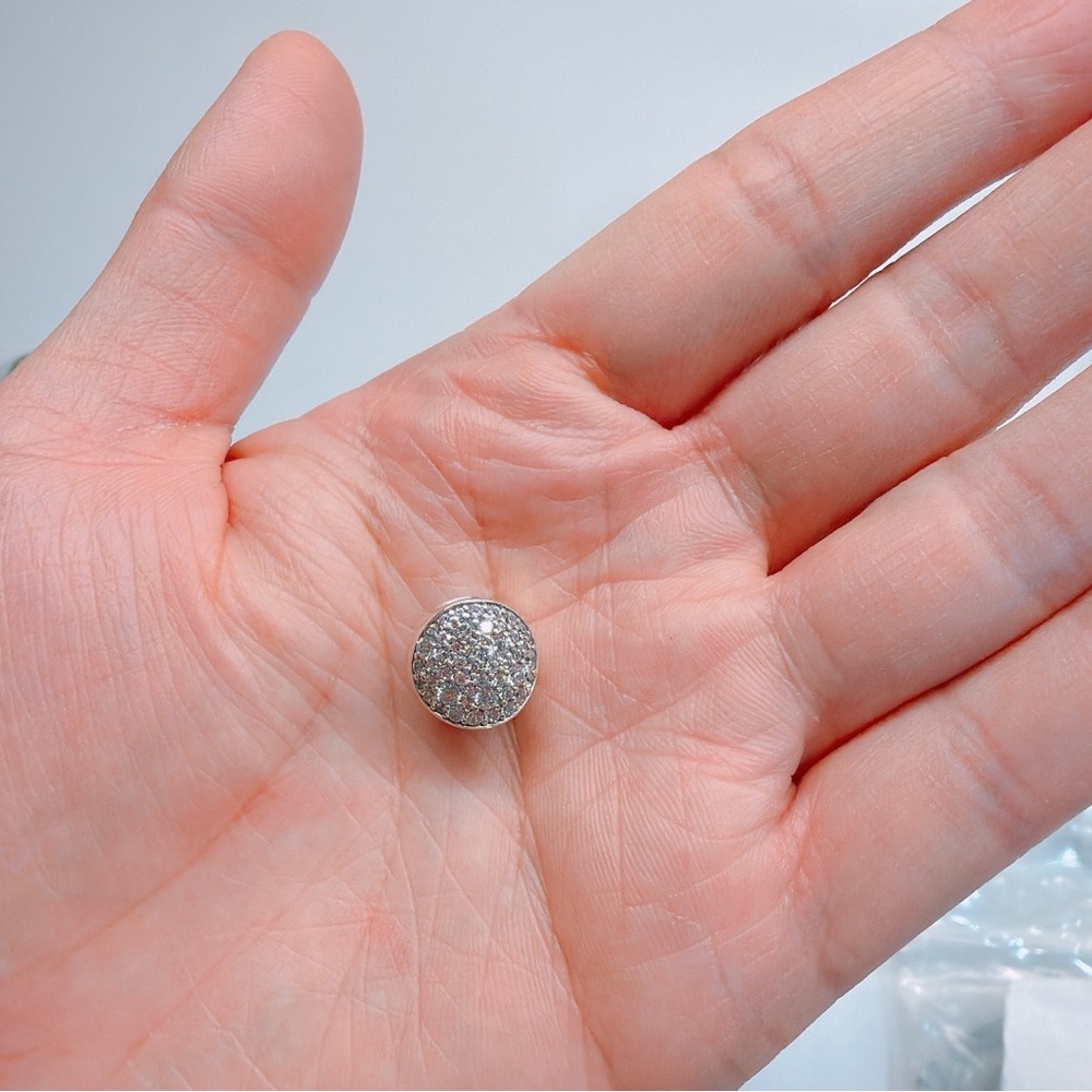 Pandora Pavé Round Charm